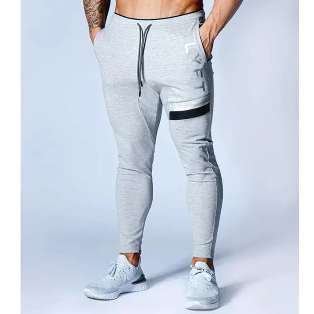 Men's Slim Fit Cotton Jogging Pants for Gym & Casual Wear