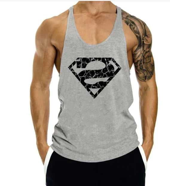 Men's Cotton Sports Vest for Travel and Gym Wear
