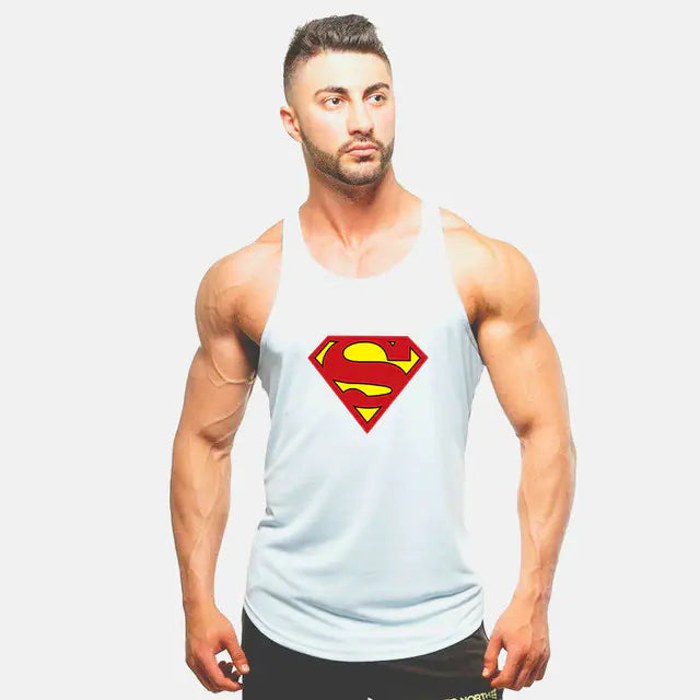 Men's Cotton Sports Vest for Travel and Gym Wear