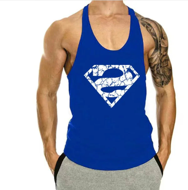 Men's Cotton Sports Vest for Travel and Gym Wear
