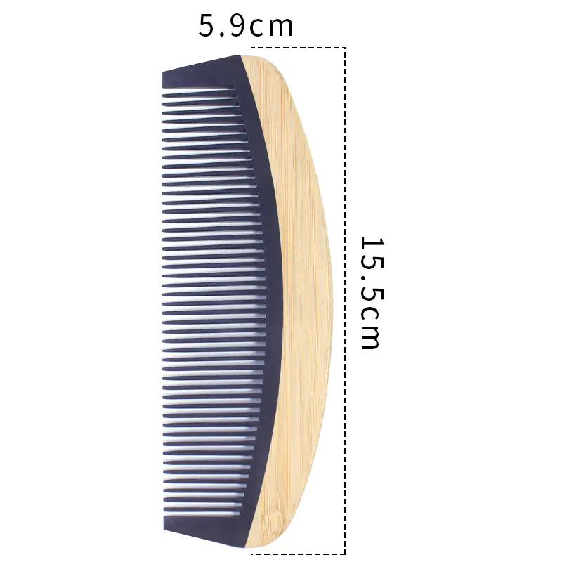 Bamboo Hair Comb for Women - Anti-Static Wooden Design