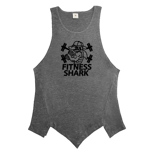 Breathable Loose Cotton Men's Gym Vest for Casual Wear