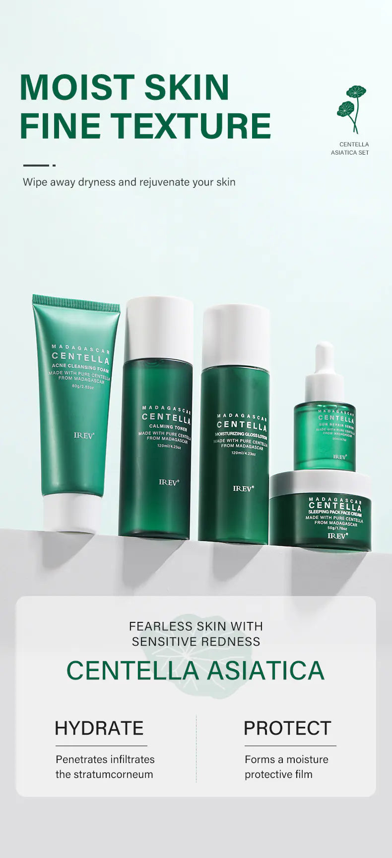 Skin Repair Centella Skin Care Kit