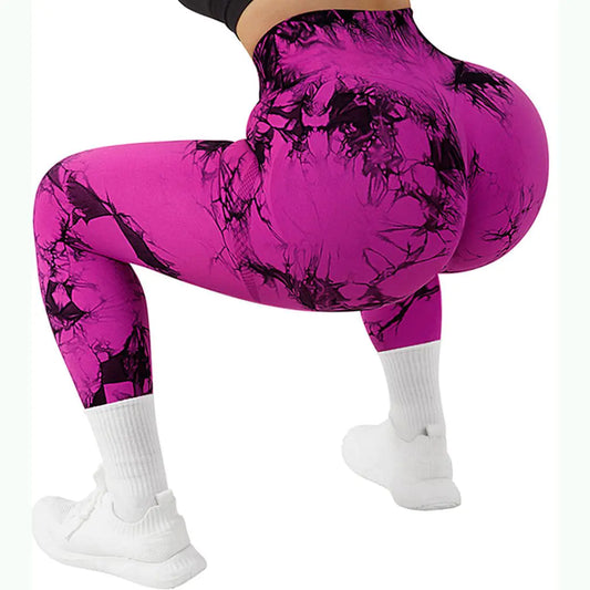 High-Waisted Sports Fitness Pants for Active Wear