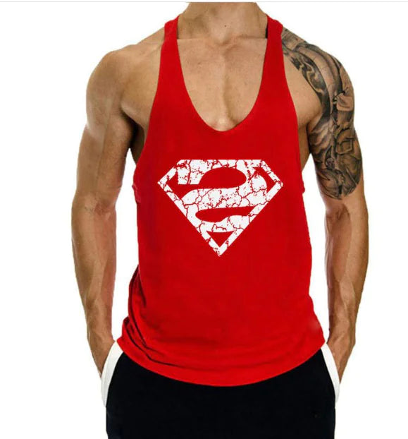 Men's Cotton Sports Vest for Travel and Gym Wear