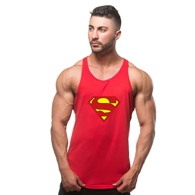 Men's Cotton Sports Vest for Travel and Gym Wear