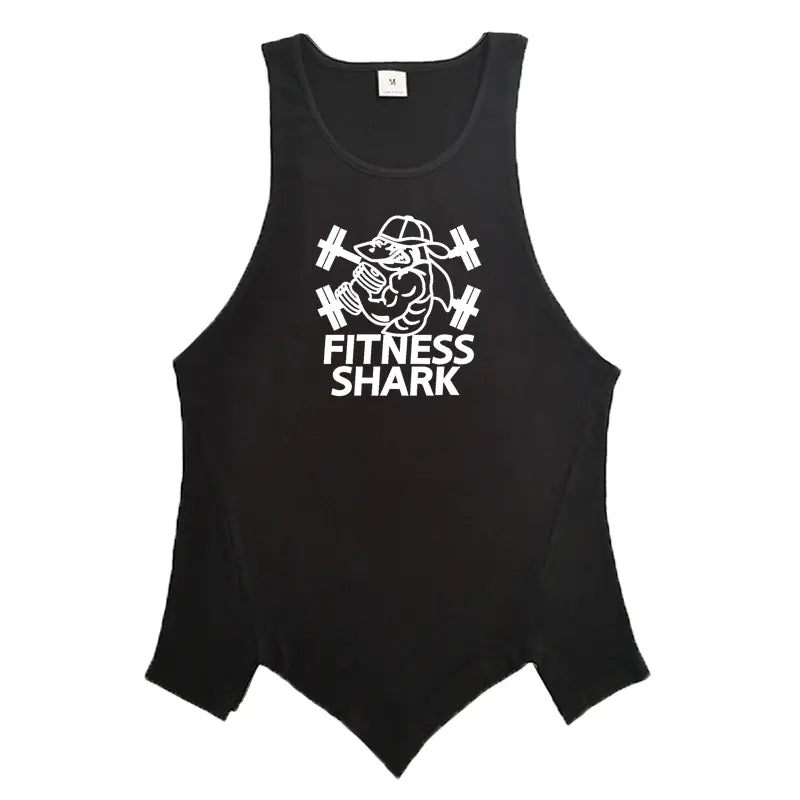 Breathable Loose Cotton Men's Gym Vest for Casual Wear