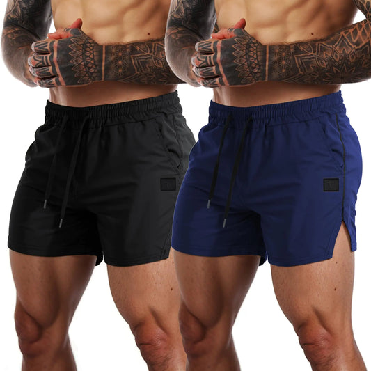 Men's Gym Workout Shorts Quick Dry Lightweight
