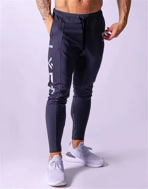 Men's Slim Fit Cotton Jogging Pants for Gym & Casual Wear