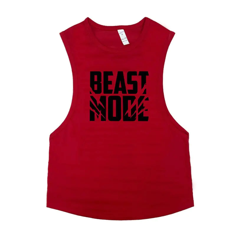 Men's Breathable Polyester Gym Vest for Daily Wear
