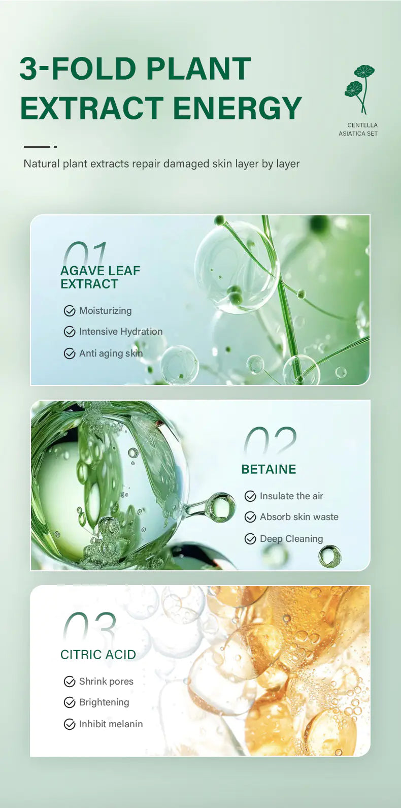 Skin Repair Centella Skin Care Kit
