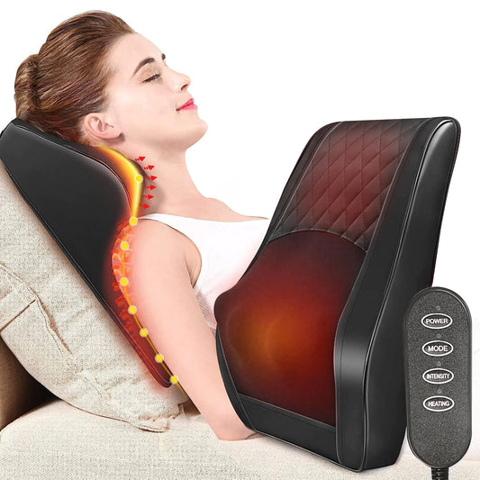 FEATERED MONTHLY PRODUCT- Heated Neck & Back Massager Pillow