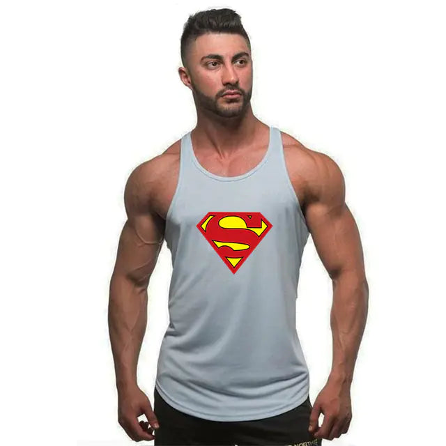 Men's Cotton Sports Vest for Travel and Gym Wear